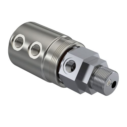 Поворотное соединение для масла - 7000TE series - ROTOTECH MAKİNA SAN. VE DIŞ TİC. LTD. ŞTİ. - многозаходное / с двойным уровнем расхода