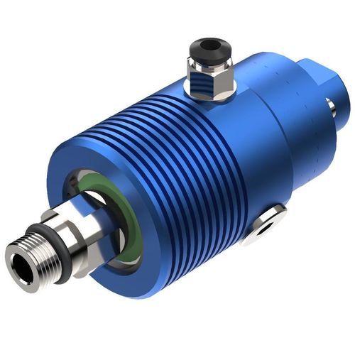 Поворотное соединение для охлаждающей жидкости - 120 series - ROTOTECH MAKİNA SAN. VE DIŞ TİC. LTD. ŞTİ. - точное / для ротационного стола / для станка