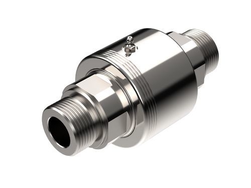 Поворотное соединение для воды - E3-EE SS series - ROTOTECH MAKİNA SAN. VE DIŞ TİC. LTD. ŞTİ. - для масла / для химических продуктов / для газа