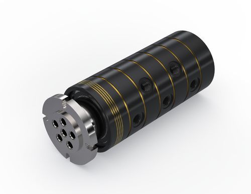 Поворотное соединение для воды - M1-C5 Series - ROTOTECH MAKİNA SAN. VE DIŞ TİC. LTD. ŞTİ. - для масла / 5 проходов / промышленное