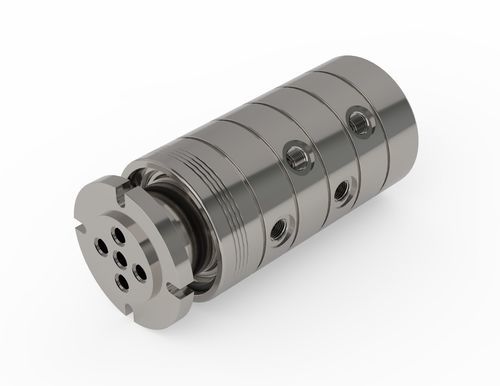 Поворотное соединение для пищевых продуктов - M1-S4 - ROTOTECH MAKİNA SAN. VE DIŞ TİC. LTD. ŞTİ. - 4 прохода / для использования с каучуком и пластиками / для мобильных приложений