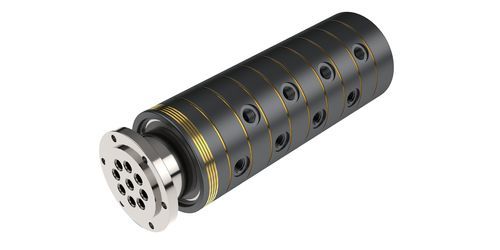 Поворотное соединение для воды - M2-C8 Series - ROTOTECH MAKİNA SAN. VE DIŞ TİC. LTD. ŞTİ. - для масла / для химических продуктов / 8 проходов