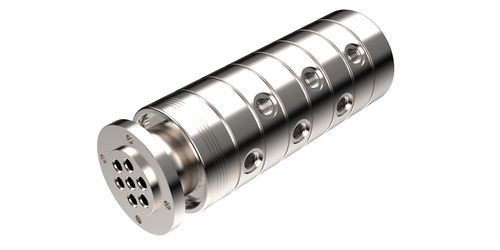 Поворотное соединение для пищевых продуктов - M2-S6 SS series - ROTOTECH MAKİNA SAN. VE DIŞ TİC. LTD. ŞTİ. - 6 проходов / для непрерывного литья / для использования в условиях высоких температур
