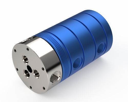Поворотное соединение для воздуха - M4-3X A series - ROTOTECH MAKİNA SAN. VE DIŞ TİC. LTD. ŞTİ. - 3 прохода / гидравлическое / пневматическое