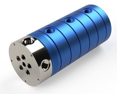 Поворотное соединение для воздуха - M4-5X A series - ROTOTECH MAKİNA SAN. VE DIŞ TİC. LTD. ŞTİ. - 5 проходов / промышленное / гидравлическое