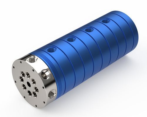 Поворотное соединение для масла - M4-8X A Series - ROTOTECH MAKİNA SAN. VE DIŞ TİC. LTD. ŞTİ. - для вакуума / для воздуха / 8 проходов