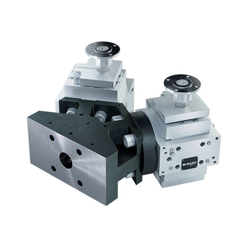 Экструзионный насос полимера - extrex⁶ Y-Adaptor - Maag Germany GmbH - шестеренчатый / двойной