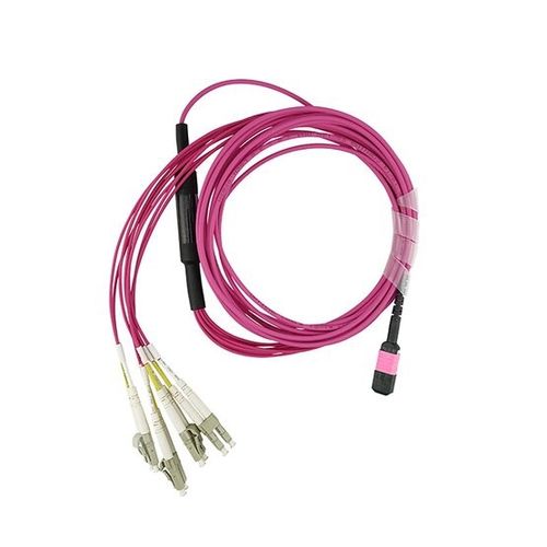 Оптический кабель тип MPO - BlueOptics MPO/4xLC OM4 - CBO GmbH - многоволоконный / многомодовый / дуплексный