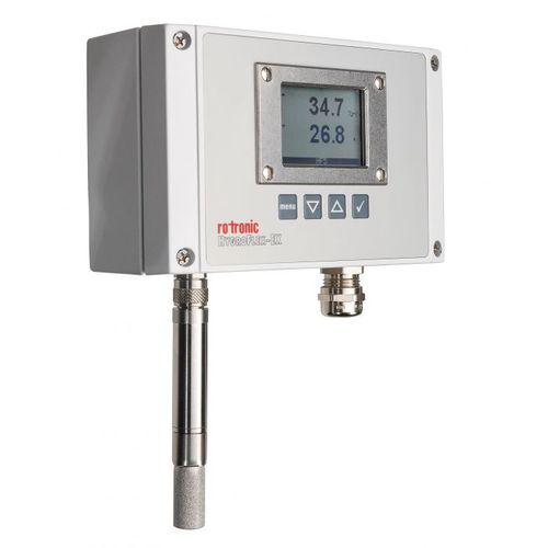 Относительный датчик влажности и температуры - Rotronic HYGROFLEX5-EX - HF5-EX - Process Sensing Technologies - настенный / аналоговый / взрывозащищенный