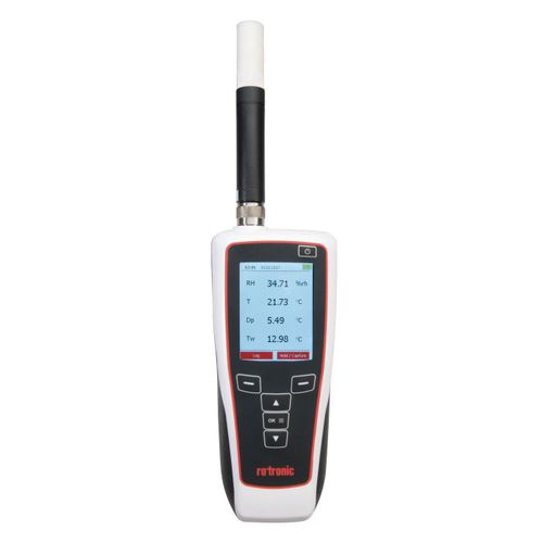 Термогигрометр для системы HVAC - Rotronic HYGROPALM - HP32 - Process Sensing Technologies - промышленный / для пищевой промышленности и для производства напитков / с цифровым индикатором