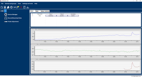 Программное обеспечение для анализа измерительных систем - Rotronic HYGROSOFT - Process Sensing Technologies - для контроля / калибровки / для программирования
