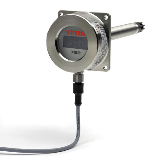 Относительный датчик влажности и температуры - Rotronic DT722 - Process Sensing Technologies - на подставке / с защитой / для применения в рамках процесса