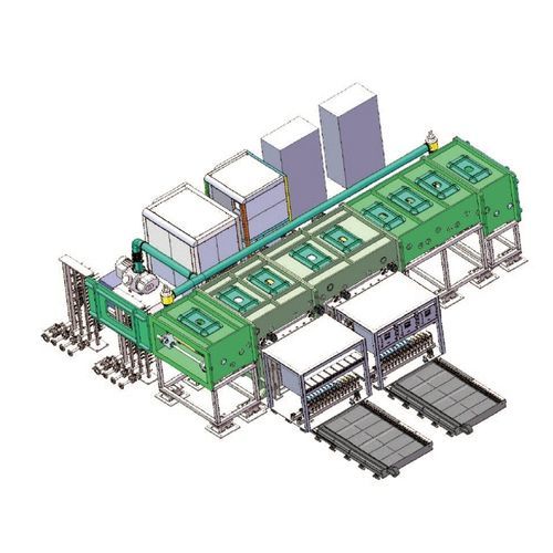 Машина для нанесения покрытия тип с рулона на рулон - Shenzhen S.C New Energy Technology Corporation - катодным распылением / для производства тонких пленок