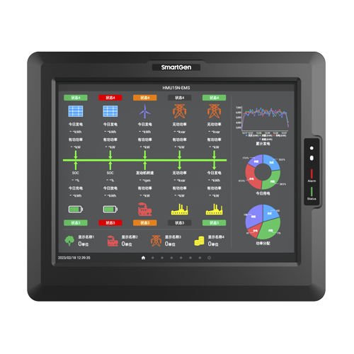 Монитор LCD - HMU15N-EMS - SmartGen - с емкостным сенсорным экраном / 15" / 1024x768