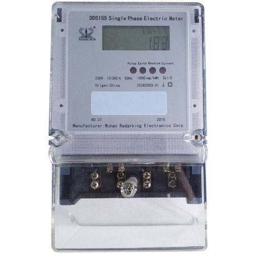 Монофазовый Электрический счетчик электроэнергии - DDS155 - Wuhan Radarking Electronics Corp - для установки на панель / 50 Гц / умный