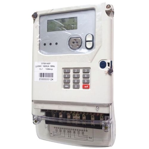 Трехфазовый Электрический счетчик электроэнергии - DTSY150-SSK - Wuhan Radarking Electronics Corp - для установки на панель / с дисплеем LCD / предоплаченный