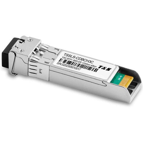 Приемопередатчик для оптоволокна - TSSLS-CDBCH3C - T&S Communications - Gigabit Ethernet / для передачи данных / SFP