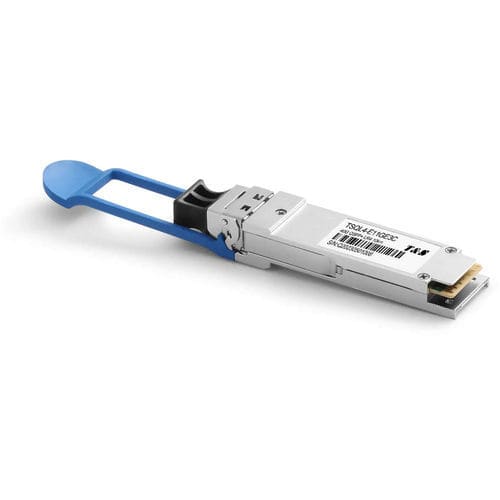 Приемопередатчик для оптоволокна - TSQL4-E11GE3C - T&S Communications - Gigabit Ethernet / QSFP+