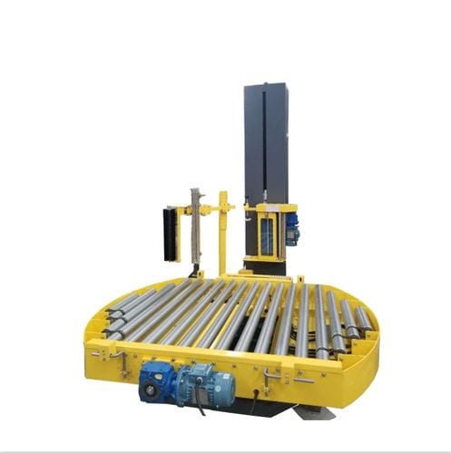 Паллетообмотчик с поворотным столом - Changchun Rochiev Intelligent Equipment Manufacturing Co., Ltd. - горизонтальный / автоматический / для паллет