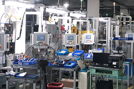 Производственная линия маталлиических деталей - Dalian Haosen Equipment Manufacturing Company - для линии сборки