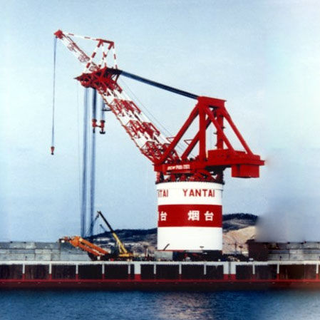 Фиксированный башенный кран - DALIAN HUARUI HEAVY INDUSTRY GROUP CO.,LTD. - GME / для подъема