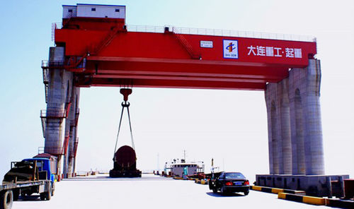 Мостовой кран большая производительность - DALIAN HUARUI HEAVY INDUSTRY GROUP CO.,LTD. - однобалочный