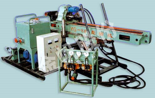 Горизонтальная буровая установка - YG-80 - WUXI JINFAN DRILLING EQUIPMENT CO.,LTD. - фиксированная / поворотная / гидравлическая