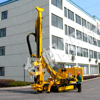 Буровая установка с непрерывным шнеком - YGSL-120R - WUXI JINFAN DRILLING EQUIPMENT CO.,LTD. - для исследования / геотехническая / многофункциональная