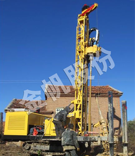Буровая установка для каротажа - YSL-300 - WUXI JINFAN DRILLING EQUIPMENT CO.,LTD. - для скважин / гусеничная / поворотная