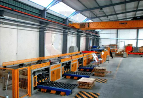 Линия резки для алюминия - HL-1200BS3A - Hengli CNC TechnologyCo., Ltd - для стали / для пластин / ЧПУ