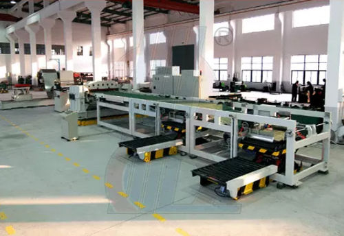 Линия резки с полым пробойником - FS-1 - Hengli CNC TechnologyCo., Ltd - для алюминия / для пластин / для катушек