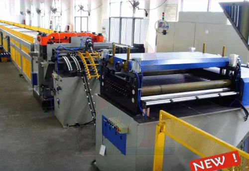Линия резки с полым пробойником - HL-1200BS7 - Hengli CNC TechnologyCo., Ltd - для алюминия / для пластин / для катушек
