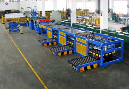Линия резки с полым пробойником - HL-1200BS6 - Hengli CNC TechnologyCo., Ltd - для алюминия / для пластин / для катушек