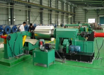 Линия резки с полым пробойником - HL1200BS3 - Hengli CNC TechnologyCo., Ltd - для металла / для пластин / для штабелирования