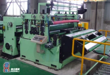 Ligne de découpe transversale для металла - Hengli CNC TechnologyCo., Ltd - для катушек / для пластин / контролируемая PLC