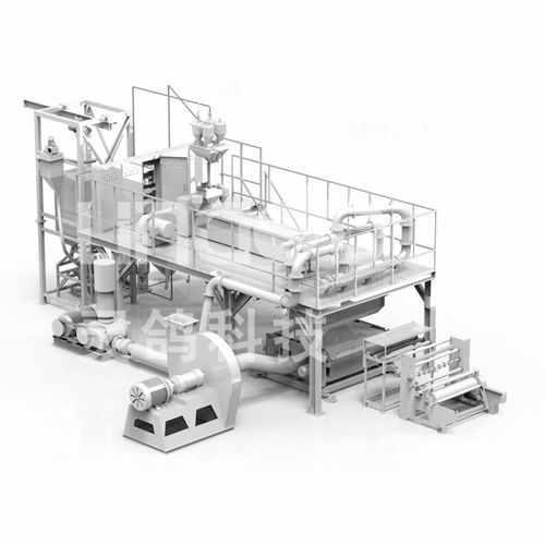 Производственная линия методом плавления с последующим раздувом - WUXI LINGOOD MACHINERY TECHNOLOGY CORP. - нетканая