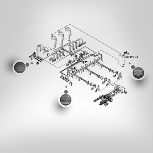 Транспортная конвейерная система - WUXI LINGOOD MACHINERY TECHNOLOGY CORP. - для продуктов питания / для продуктов питания / для строительных работ