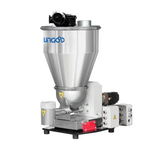 Гравиметрический дозатор двойной шнек - LG-LW-RT series - WUXI LINGOOD MACHINERY TECHNOLOGY CORP. - для трудно-текучих материалов / для порошка / высокоточный