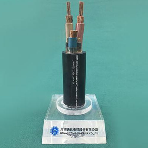 Электрический кабель питания - Henan Tong-Da Cable Company - изолированный / армированный / с оболочкой из каучука