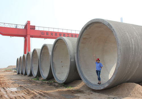 Жесткий шланг для воды - PCCPE - Shandong Longquan Pipeline Engineering Co.,LTD - из бетона / стандартный