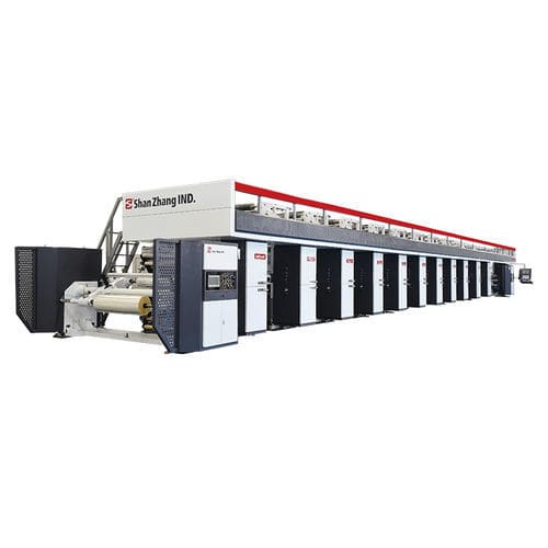Печатная машина ротогравюра - SGE-F series - Guangdong Shanzhang Industry Co., Ltd. - для бумаги / для пластиковой пленки / для алюминиевого листа