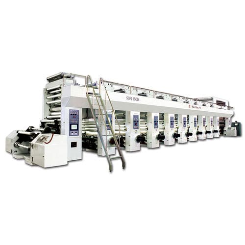 Печатная машина ротогравюра - SGM-F series - Guangdong Shanzhang Industry Co., Ltd. - для бумаги / для пластиковой пленки / для алюминиевого листа