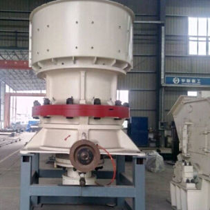 Камнедробилка с гидравлическим конусом - PYY series - Luoyang Luoyang Yu, Science & Technology Co., Ltd - стационарная