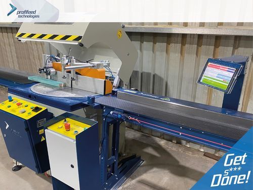 Полуавтоматическая пила - A550 Semi-Automatic Solid Timber Saw - ProfiFeed Technologies