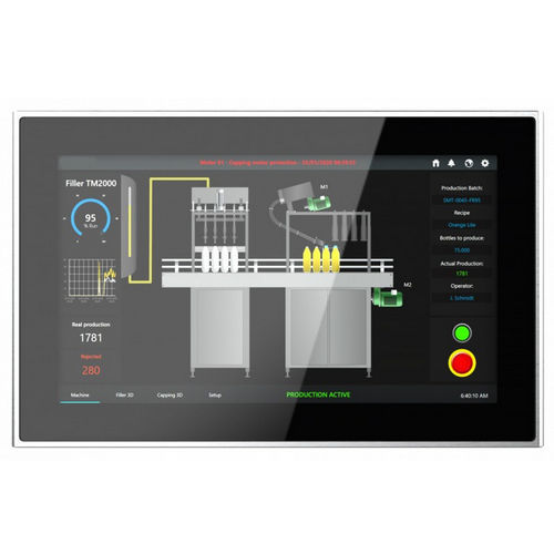 Монитор LCD - IMF-240X - INDATECH - с проекционно-емкостной технологией / с мультисенсорным экраном / с резистивным сенсорным экраном на 5 проводах