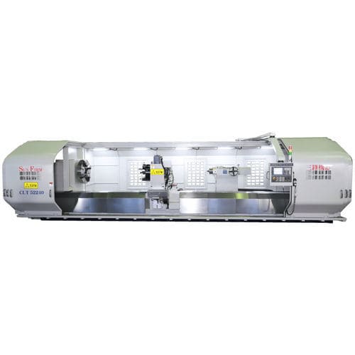 Токарный станок ЧПУ - CLT series - SUN FIRM MACHINERY IND. CO., LTD. - горизонтальный / 2 оси / с двумя стержнями