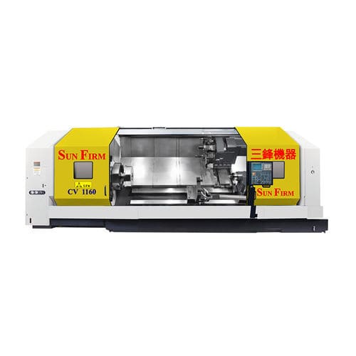 Токарный станок ЧПУ - CV series - SUN FIRM MACHINERY IND. CO., LTD. - горизонтальный / 2 оси / наклонная станина