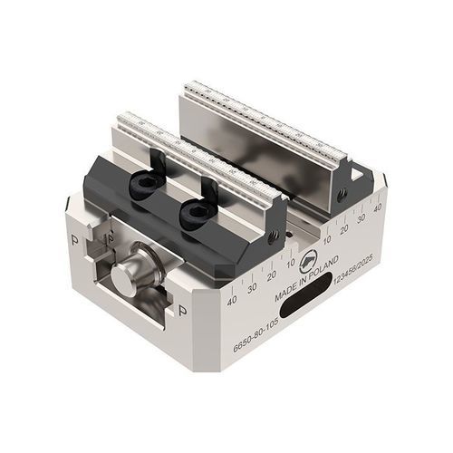 Тиски для станка - 6650-80-105 - Bison S.A. - для 5-осевого станка / для фрезерного станка / 5 осей