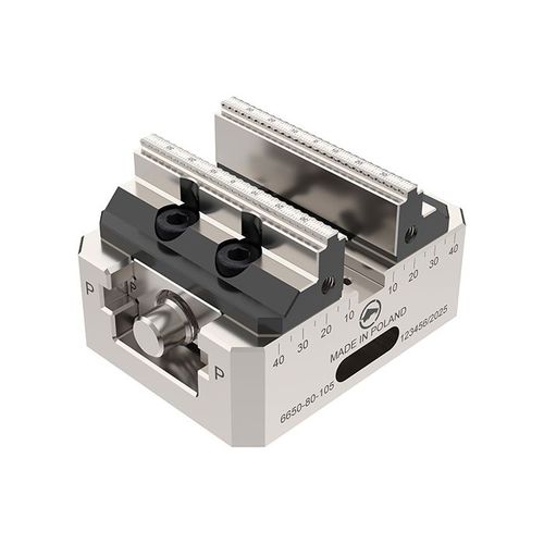 Тиски для станка - 6650-125-310 - Bison S.A. - для 5-осевого станка / для фрезерного станка / 5 осей