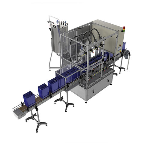 Наполнительная машина для бутылок - Apollo - Albertina Machinery spol. s.r.o. - ведра / для бидонов / для жидкостей